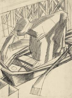 David Bomberg - Bargee Woman