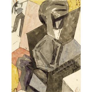 David Bomberg - Bargee