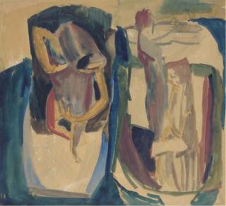 David Bomberg - Bargees