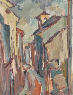 David Bomberg - Calle San Pedro, Cuenca