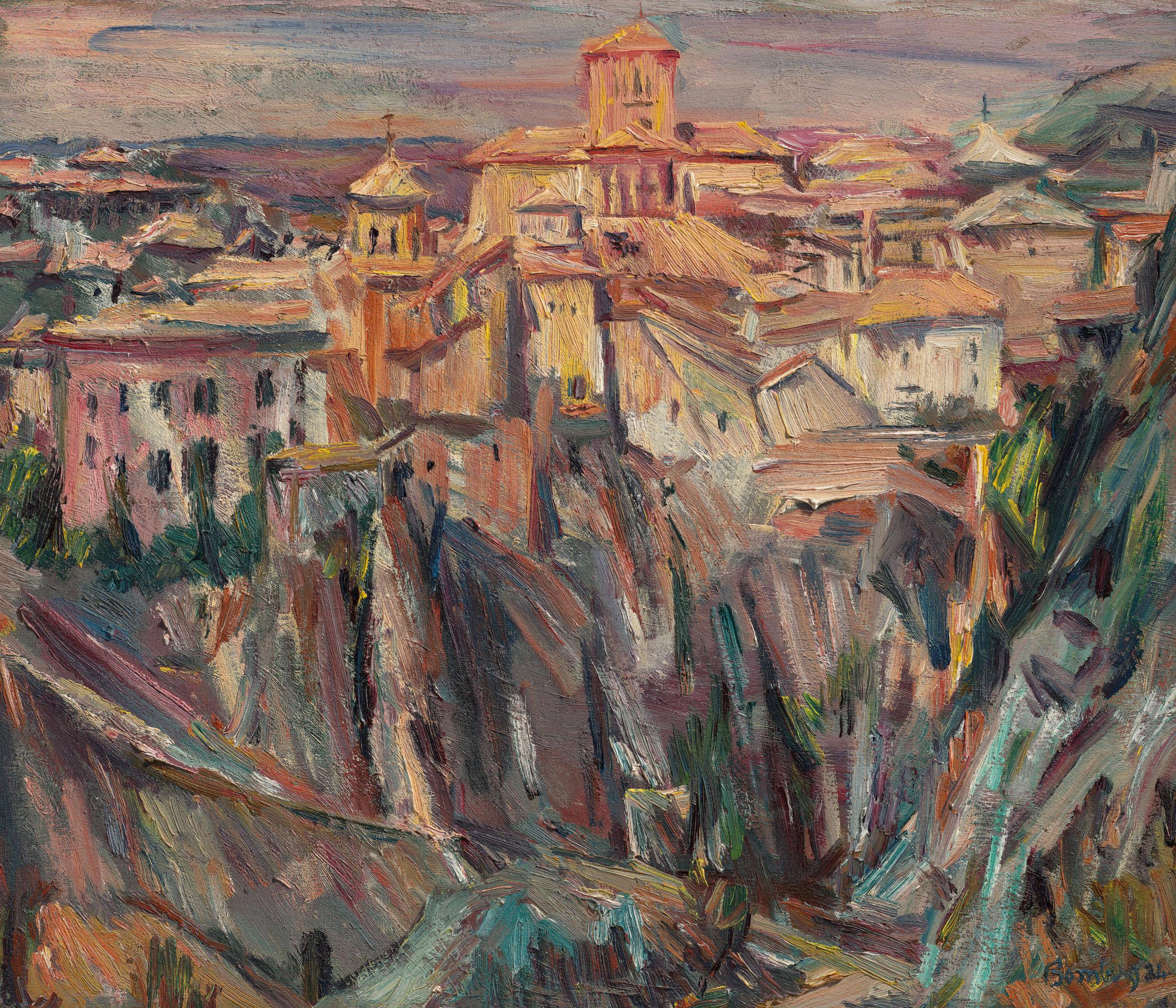 David Bomberg - Cathedral Group, Cuenca