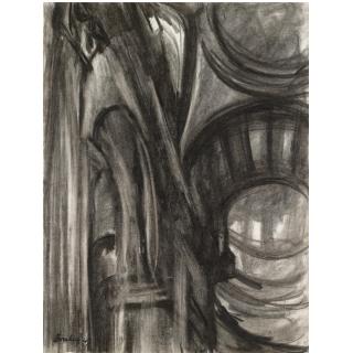 David Bomberg - Cathedral Interior