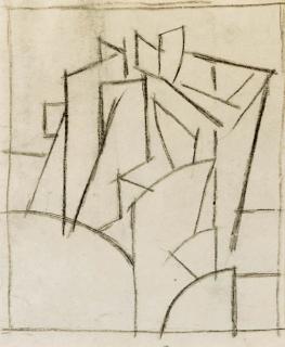 David Bomberg - Cubist Composition
