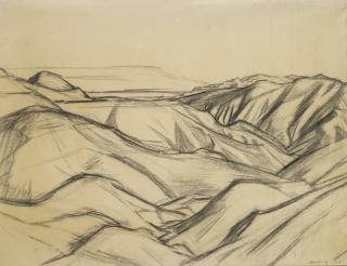 David Bomberg - Hills, Jerusalem