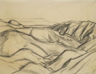 David Bomberg - Hills, Jerusalem