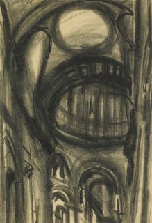 David Bomberg - Interior, St Paul\'S