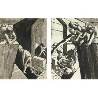 David Bomberg - Men At Work