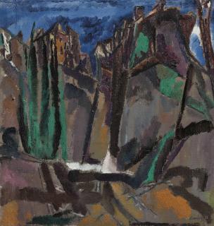 David Bomberg - Moorish Ronda, Andalucia