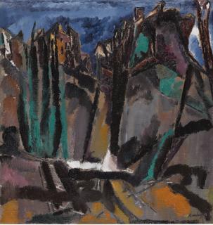 David Bomberg - Moorish Ronda, Andalucia