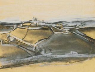 David Bomberg - Mount of Ascension, Palestine