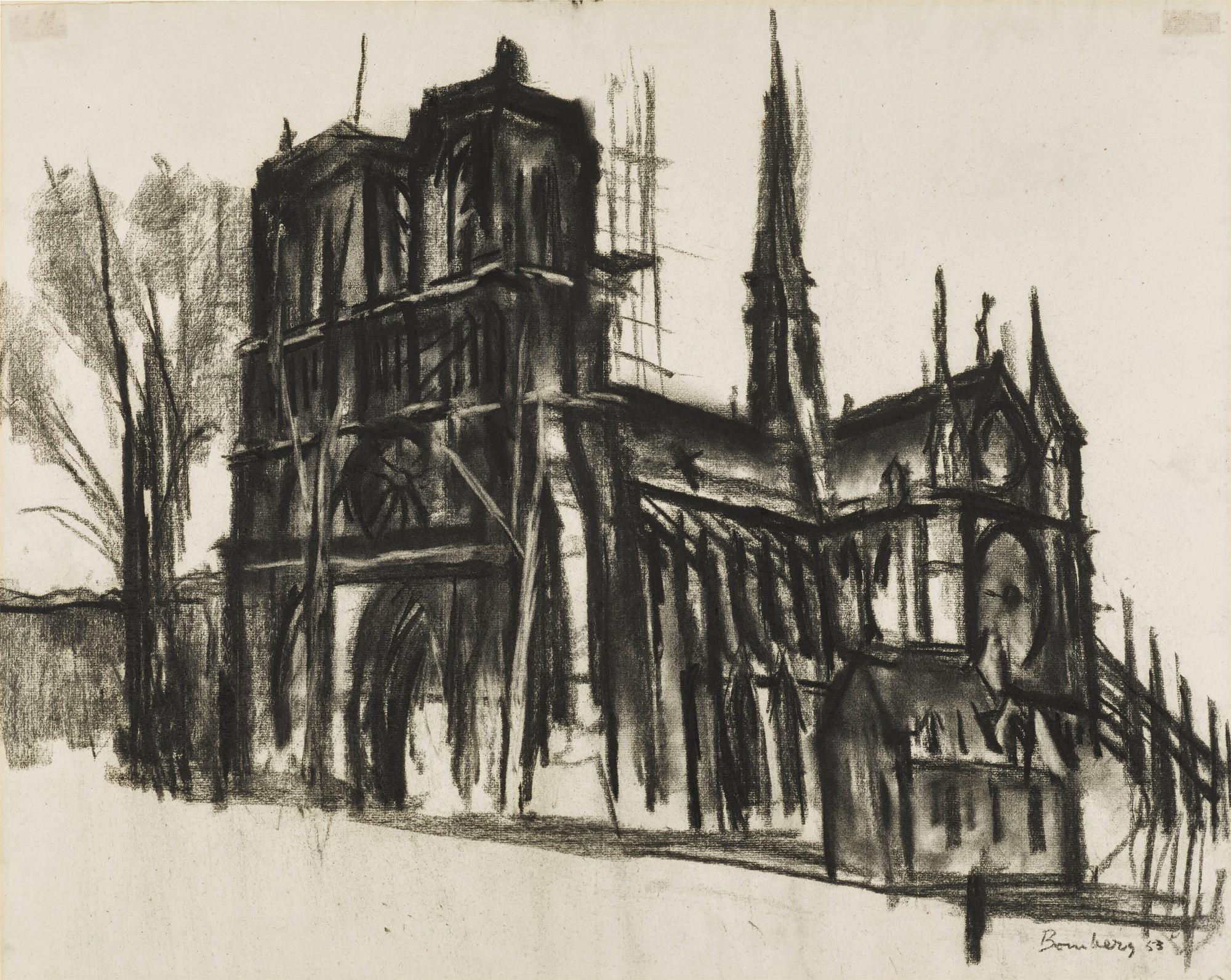 David Bomberg - Notre Dame de Paris
