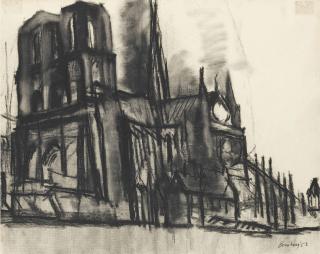 David Bomberg - Notre-Dame De Paris