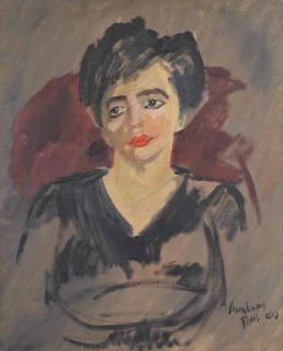 David Bomberg - Portrait of a Lady