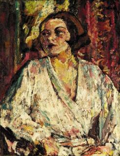 David Bomberg - Portrait Of Eunice Levi