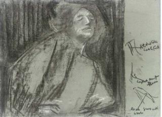 David Bomberg - Portrait of Kitty