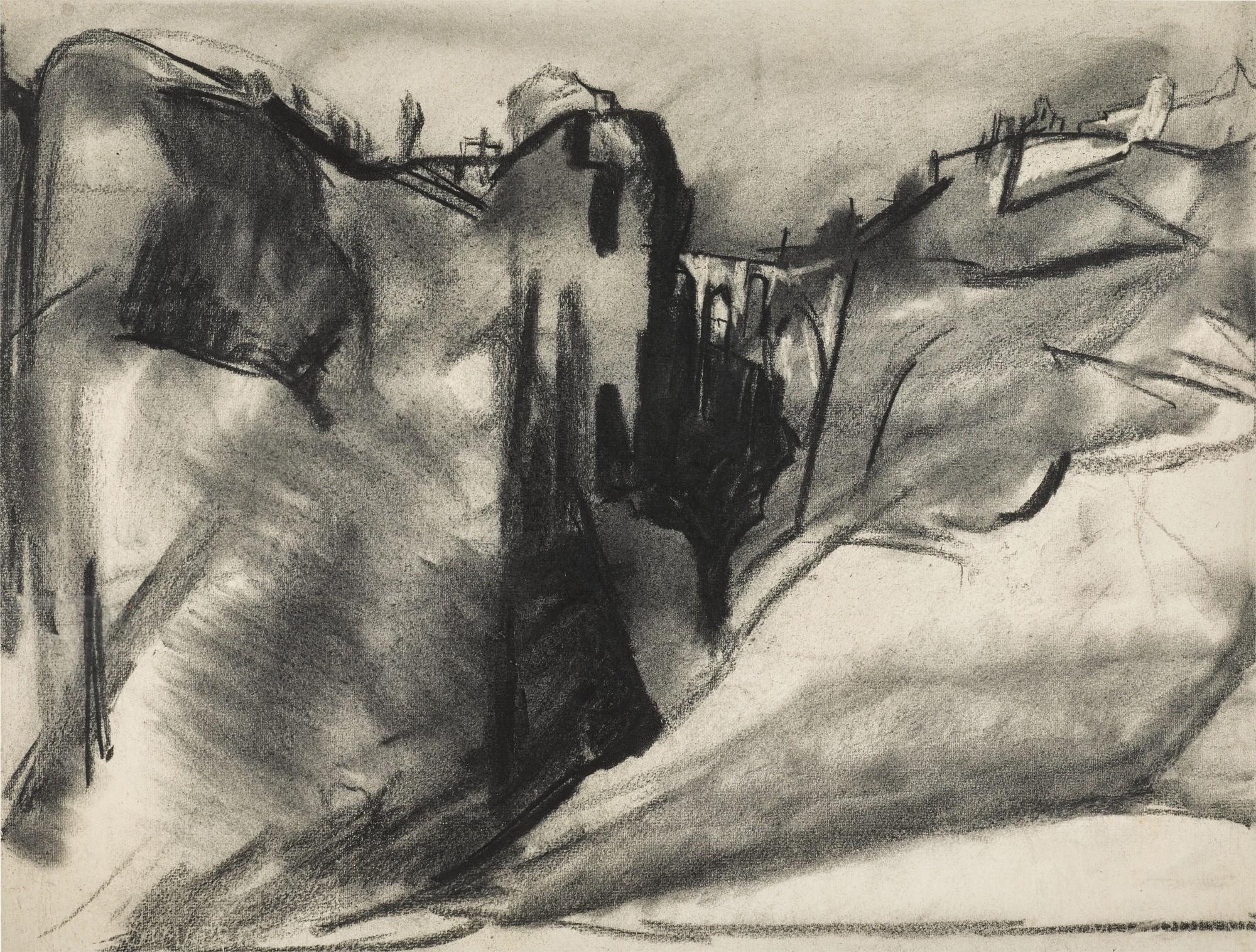 David Bomberg - Ronda Bridge, The Tajo