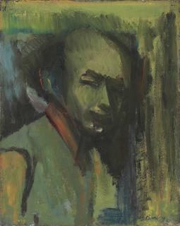 David Bomberg - Self Portrait (Green Jacket)