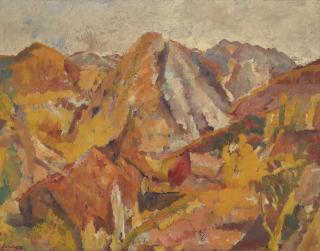 David Bomberg - Sunlight In The Mountains, Asturias