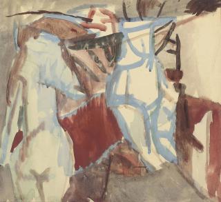 David Bomberg - Tent Family