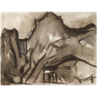 David Bomberg - Untitled (Ronda Bridge Over Tajo)