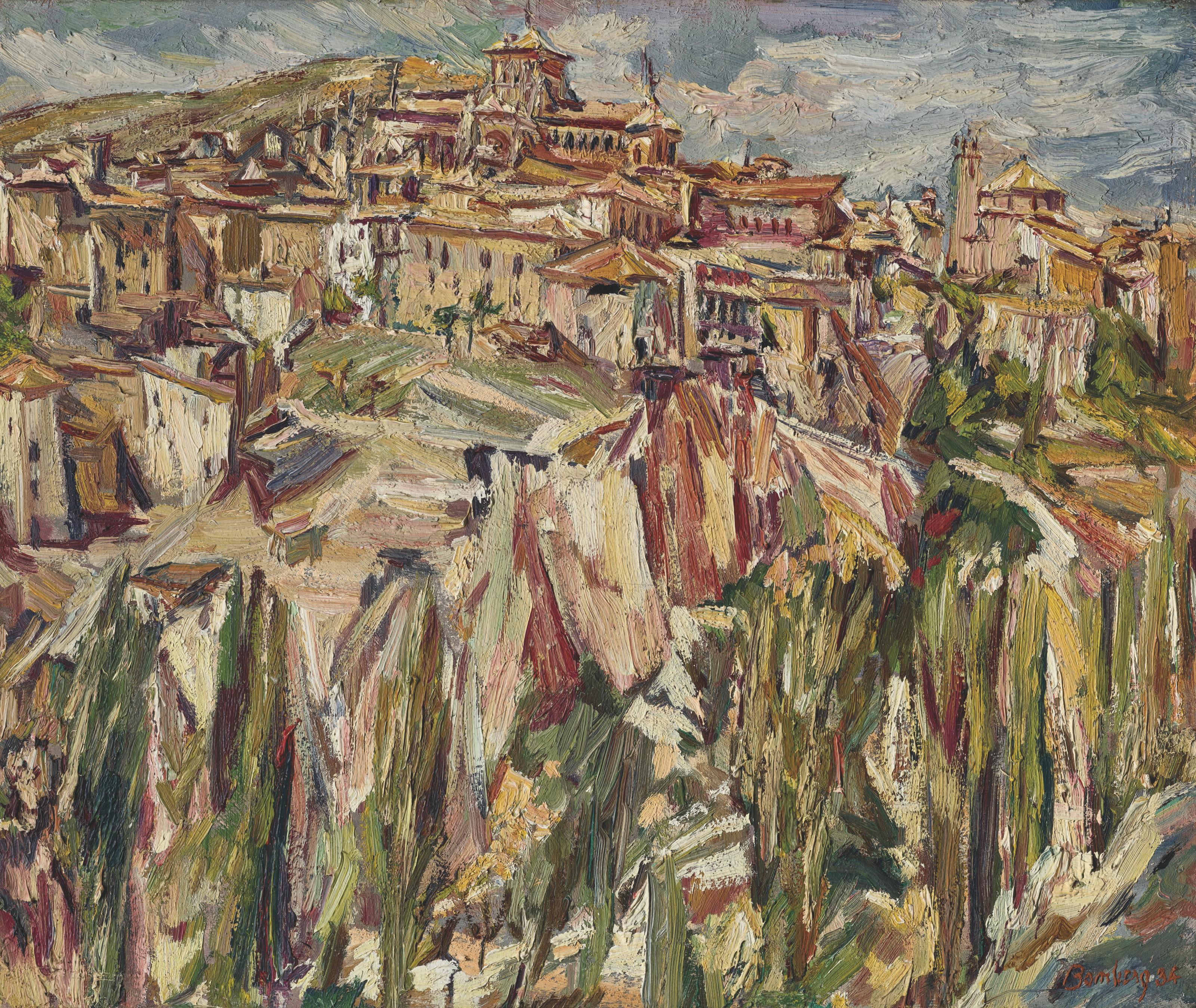 David Bomberg - View of Cuenca