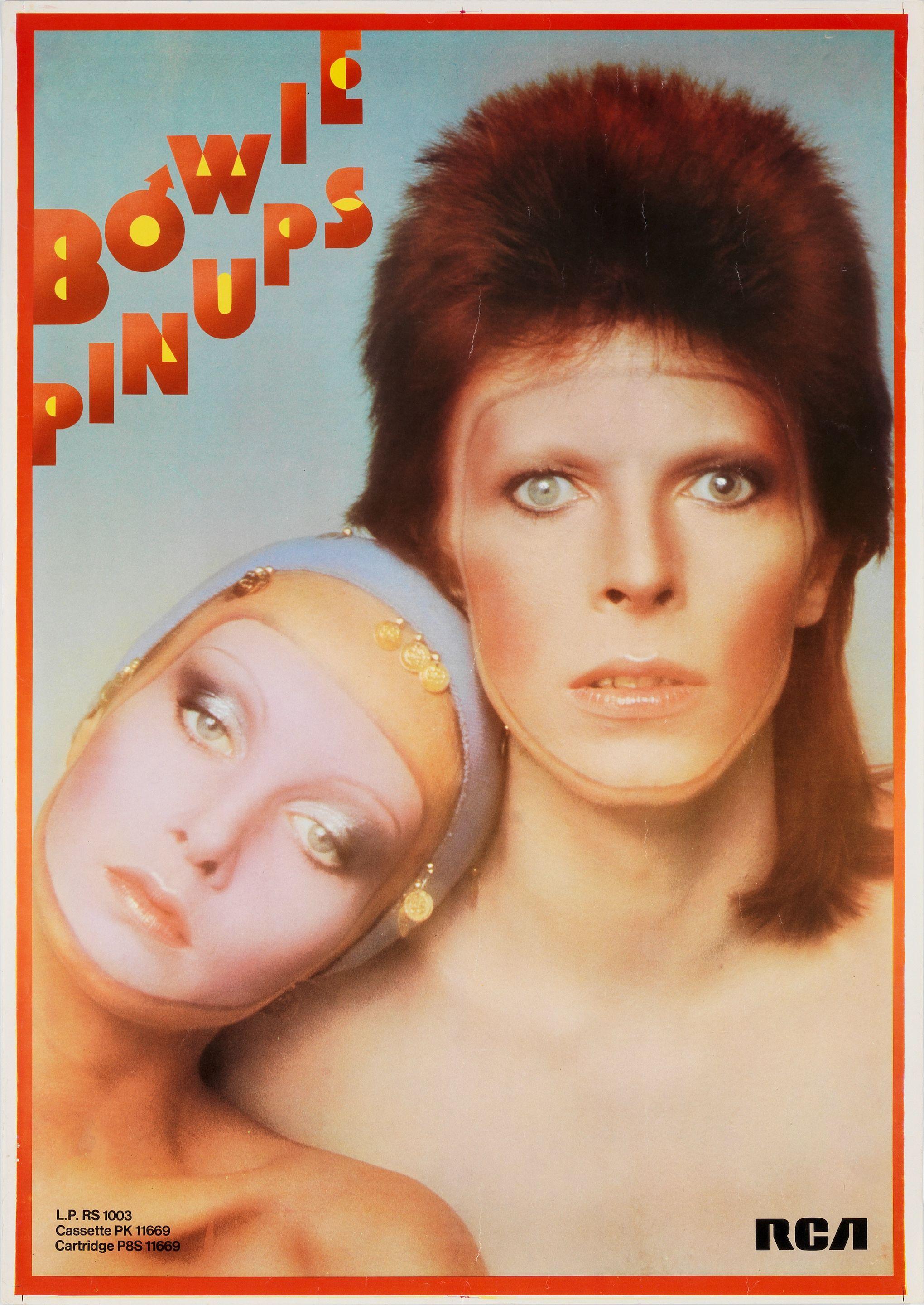 David Bowie - A \'Pin Ups\' Promotional Poster For RCA Records and Tapes, 1973
