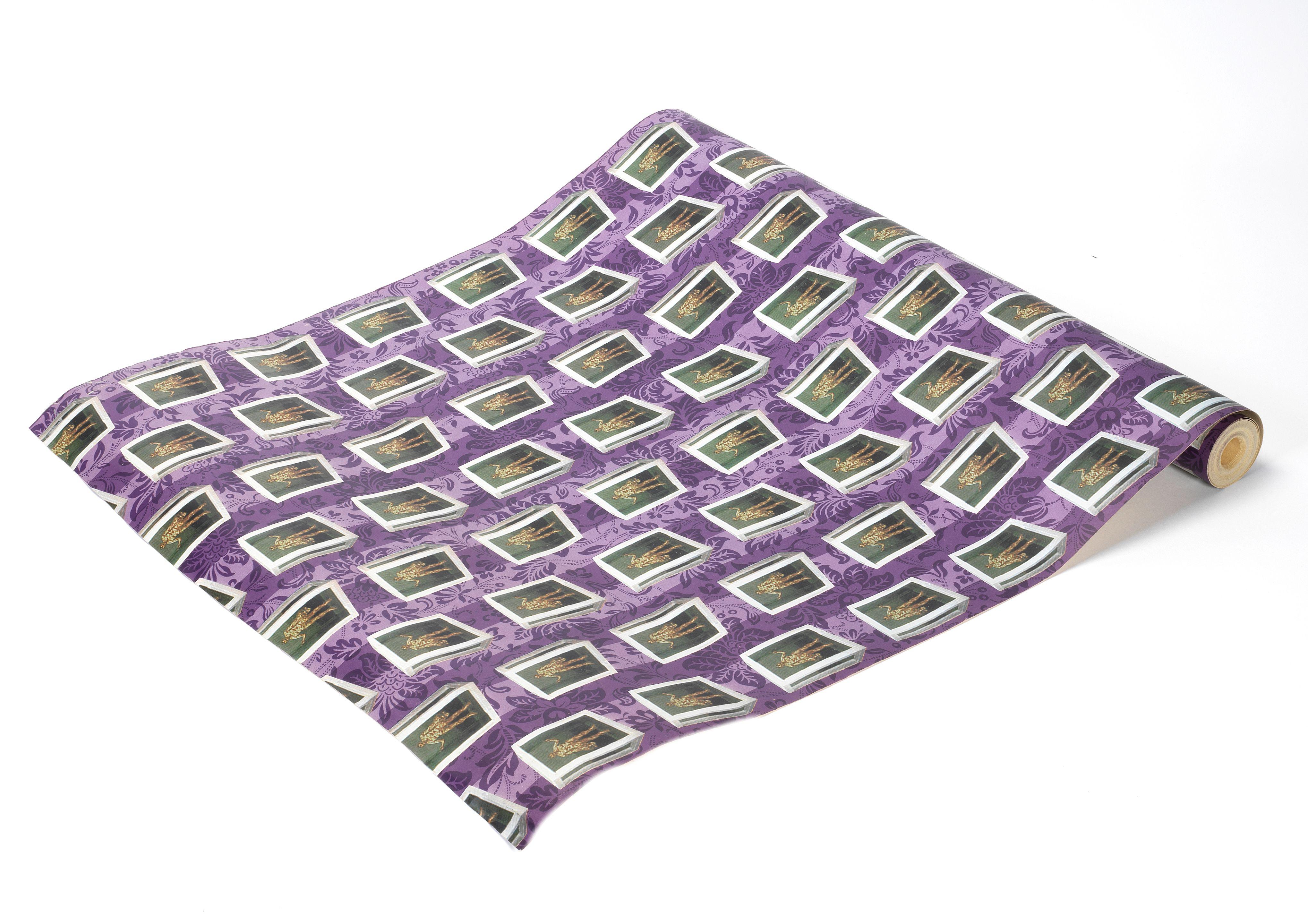 David Bowie - A Roll Of \'Conflict\' Wallpaper Designed By Bowie, circa 1995