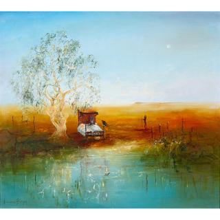 David Boyd - Australian Burke And Wills Bed Down For The Night