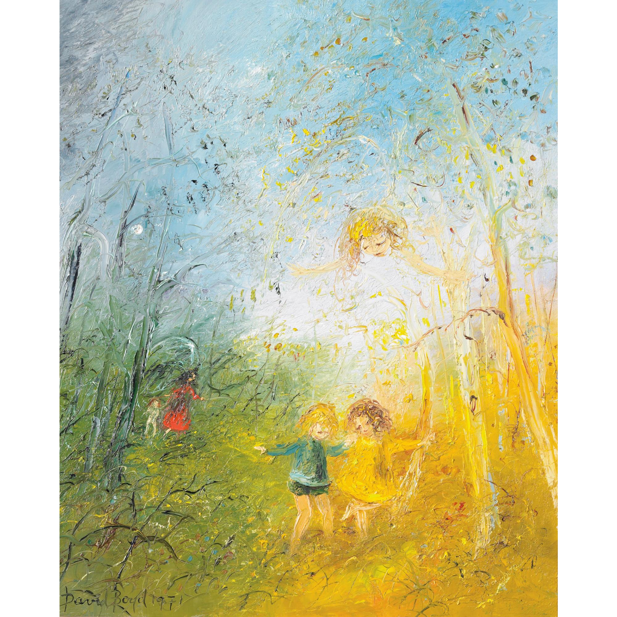 David Boyd - Australian Children And Angel In The Bush