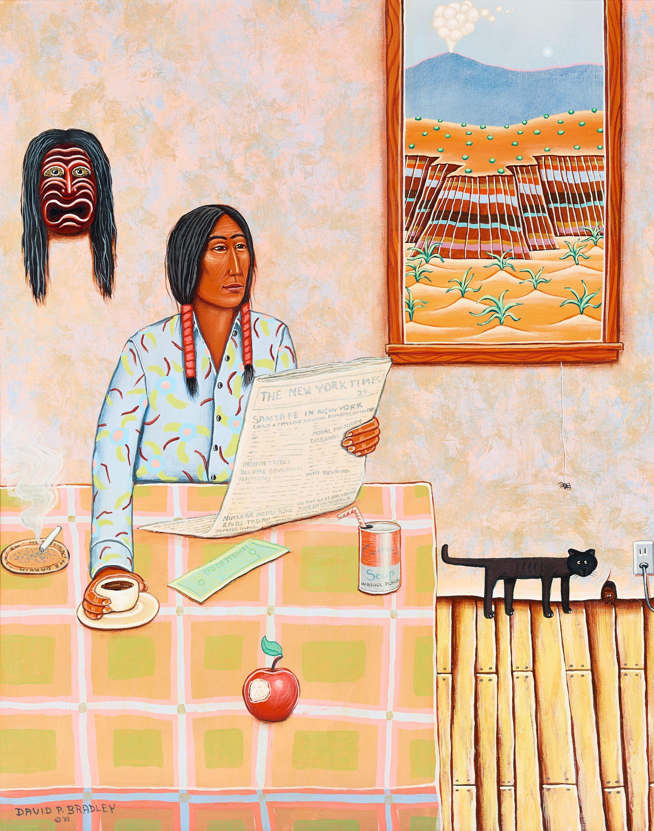 David Bradley - A David Bradley Painting, \