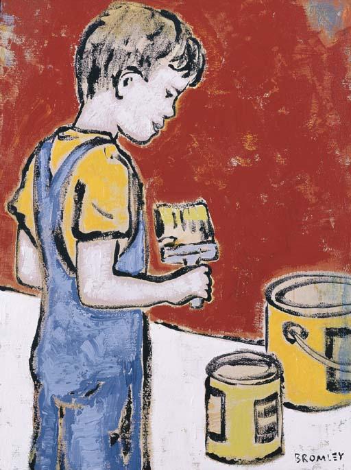David Bromley - Boy With Paintbrush
