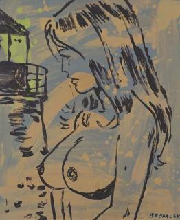 David Bromley - Nude and Lighthouse