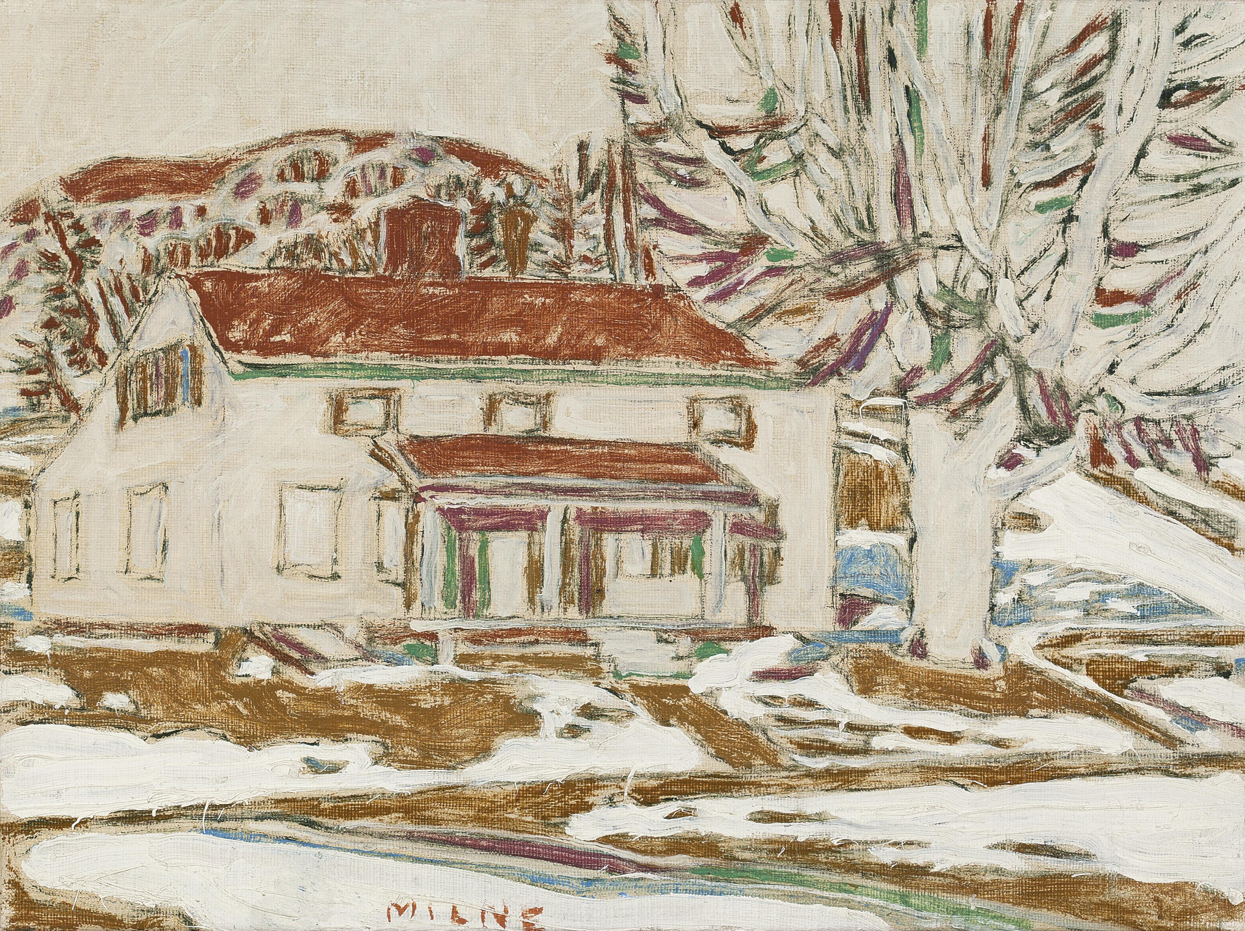David Brown Milne - Clarke\'S House, Late Afternoon