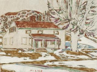 David Brown Milne - Clarke\'S House, Late Afternoon
