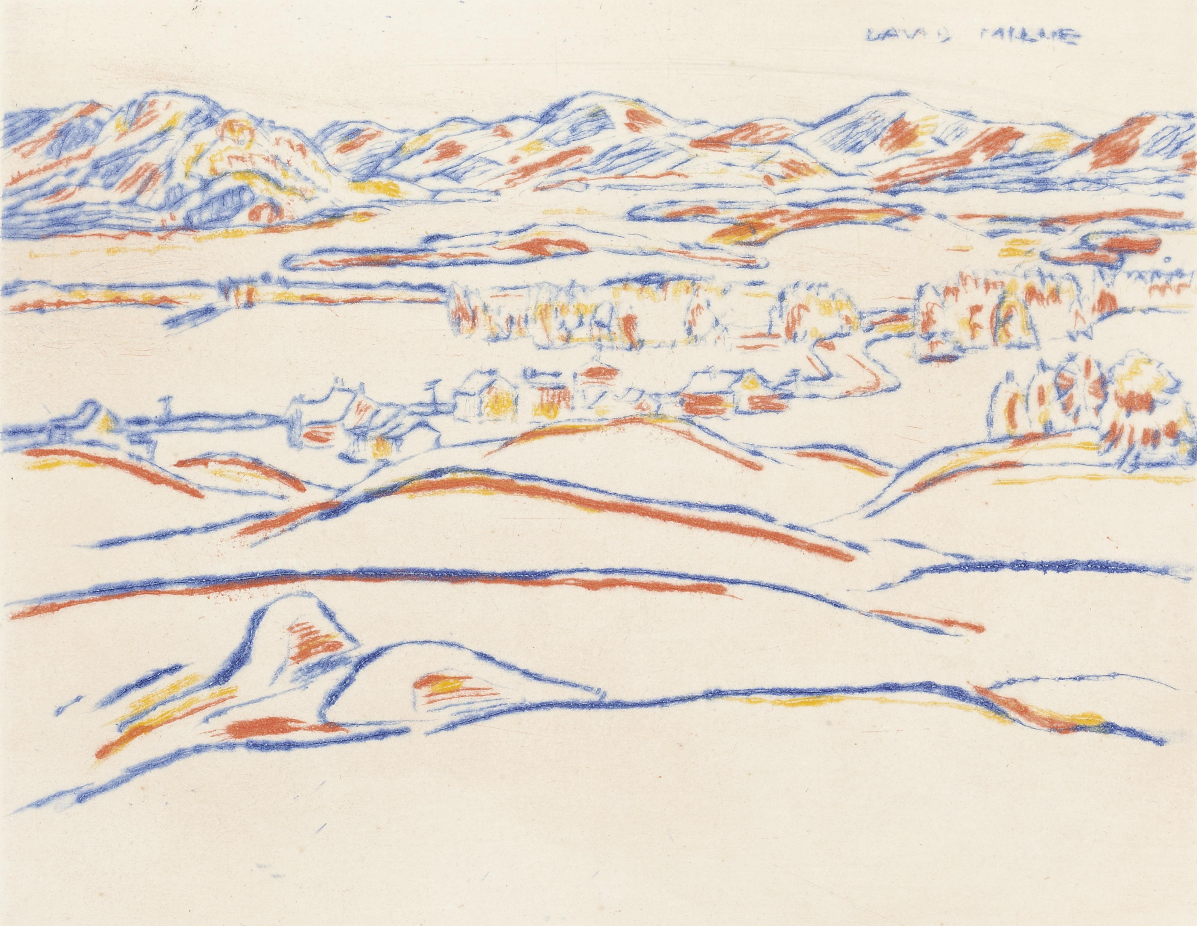 David Brown Milne - Lake Placid, Winter Sunset