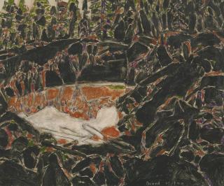 David Brown Milne - Red Pool, Temagami, 1929