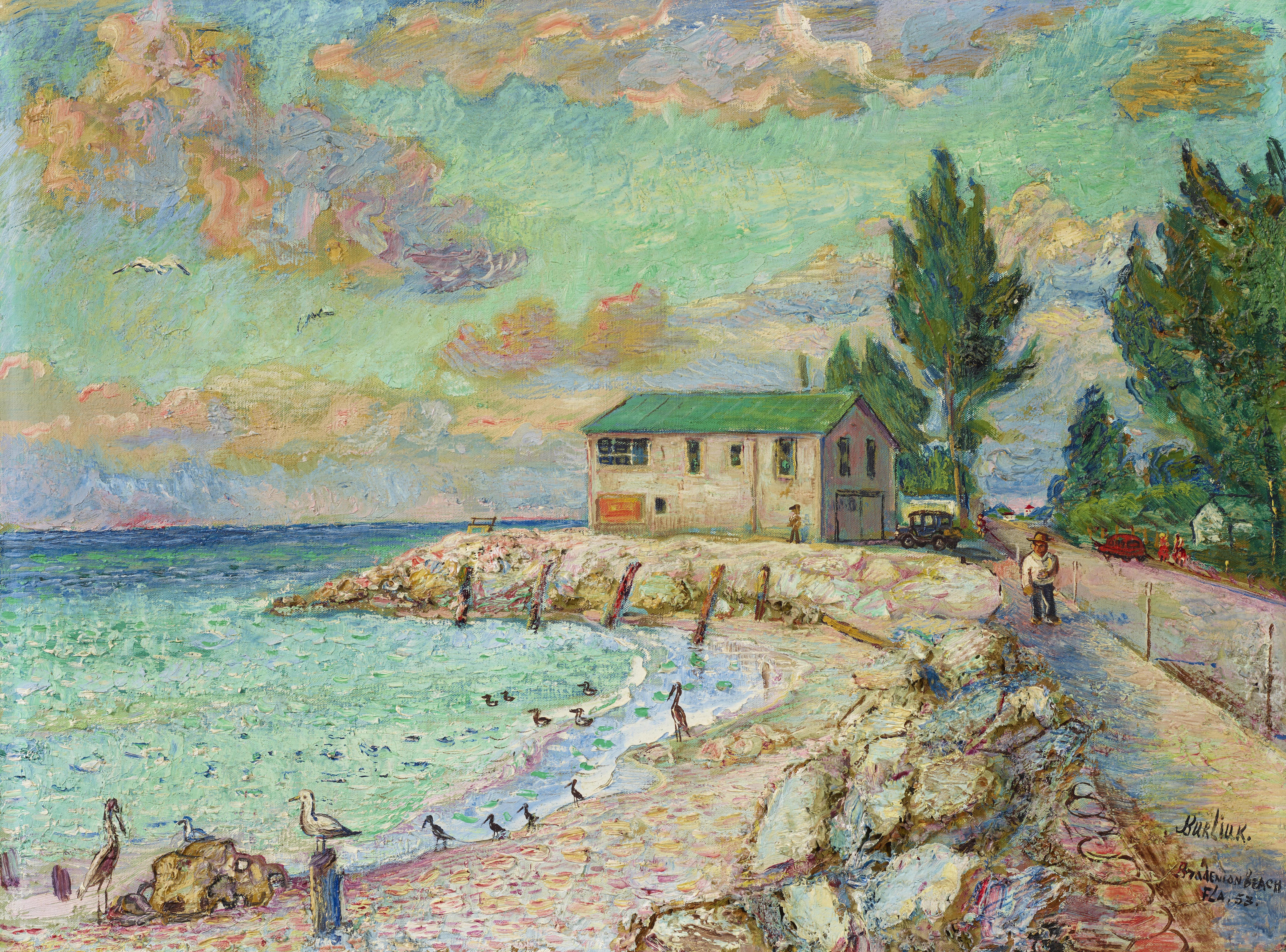 David Burliuk - Bradenton Beach, Florida