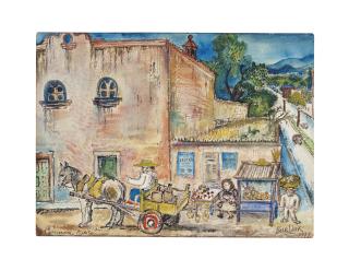 David Burliuk - Cuernavaca, Mexico