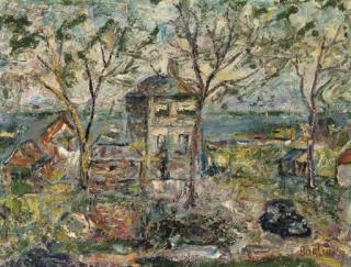 David Burliuk - Landscape in Long Island