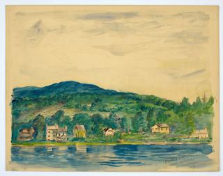 David Burliuk - Near Woodstock Randout Creek