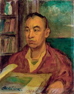 David Burliuk - Portrait