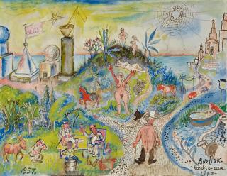 David Burliuk - Roads of Our Life