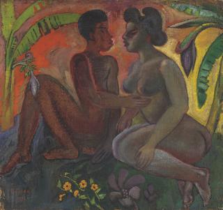 David Burliuk - Saipan Kiss