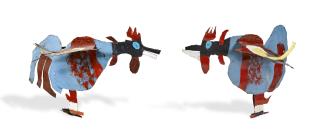 David Butler - A Pair Of Fighting Cocks