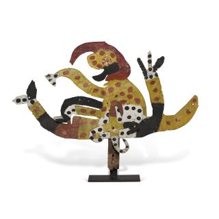 David Butler - Figure on Animal, 1982