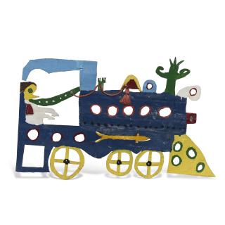 David Butler - Untitled (Train), circa 1980