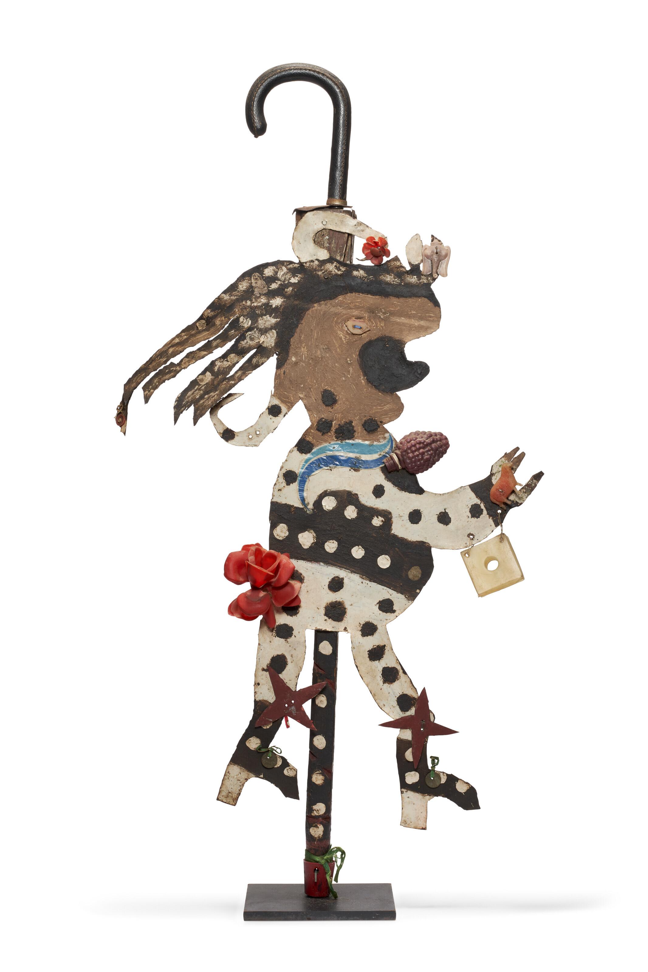 David Butler - Walking Stick with Figure, circa 1975