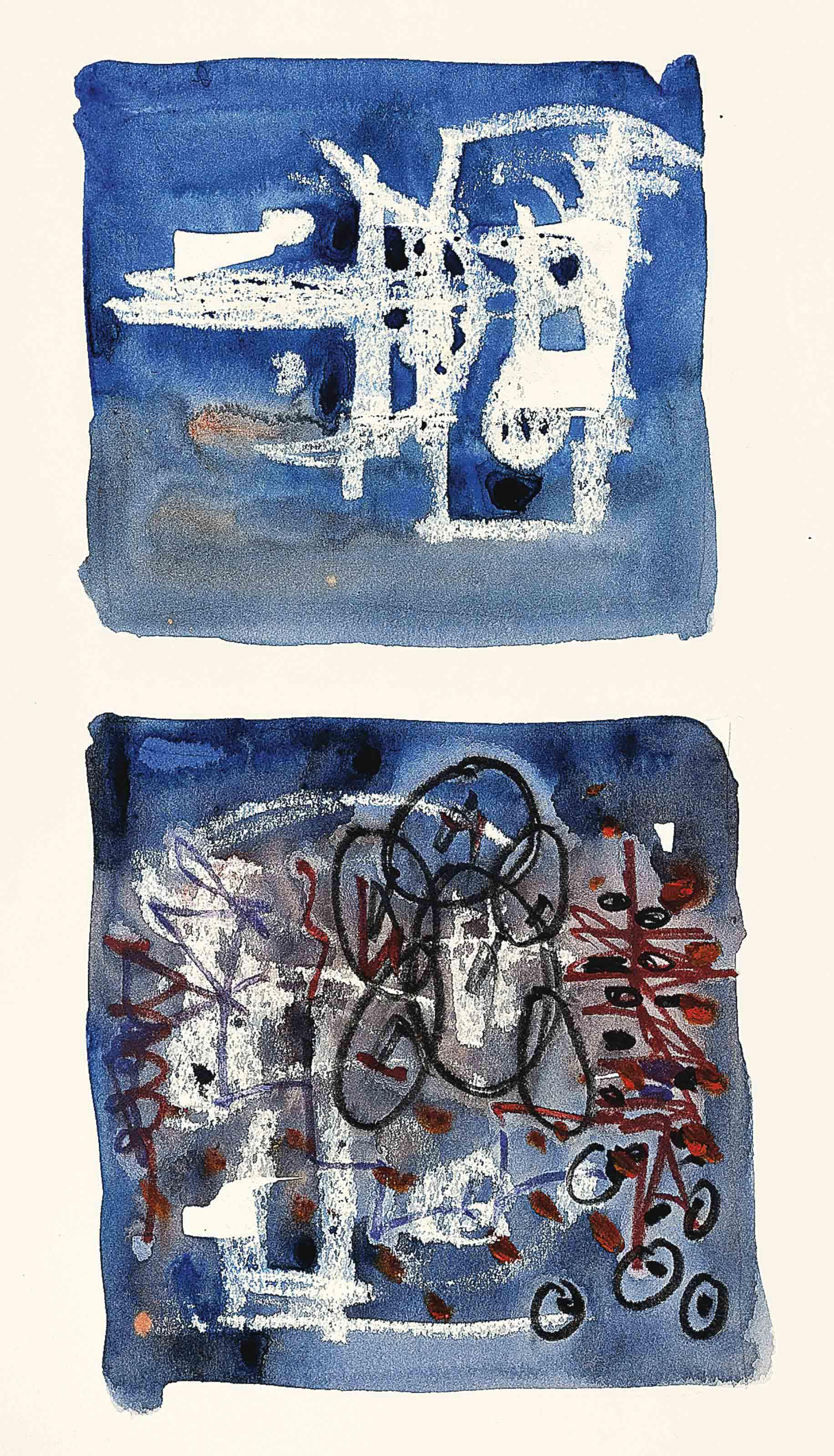 David Carr - Bound sketchbook of 40 \'Electrical and Engineering\' watercolour studies