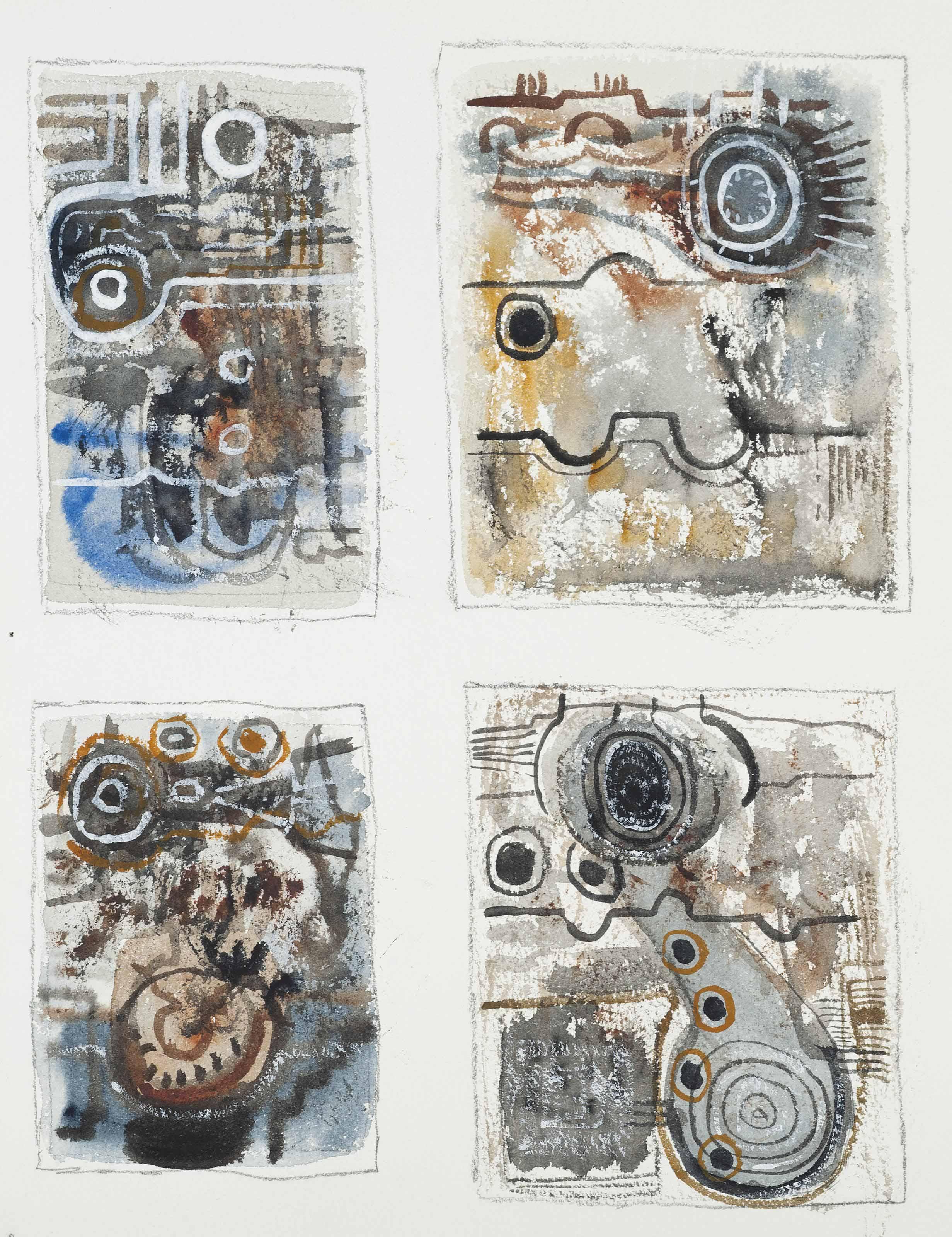 David Carr - Folder of 50 Mechanical Studies