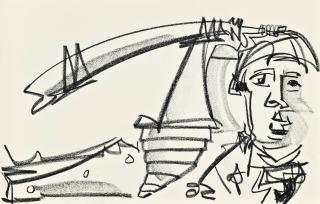 David Carr - Two sketchbooks: Mechanical detritus; Man and Machine studies